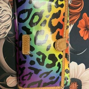 Consuela Multicolor Leopard Print Wallet